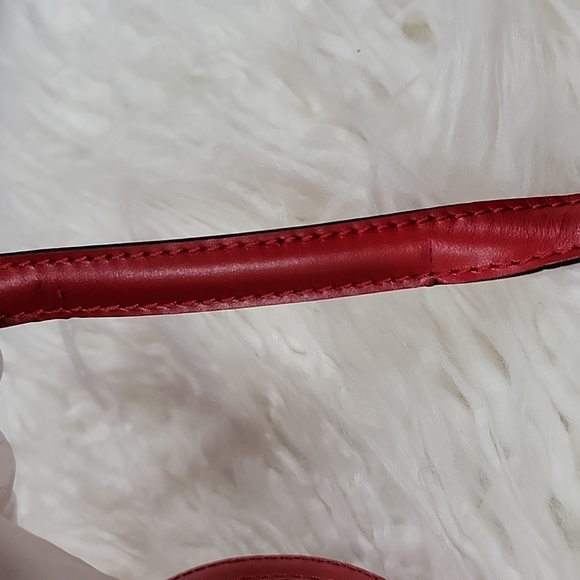 Authentic Louis Vuitton Crossbody Bag Arche Red Epi - Picture 12 of 15